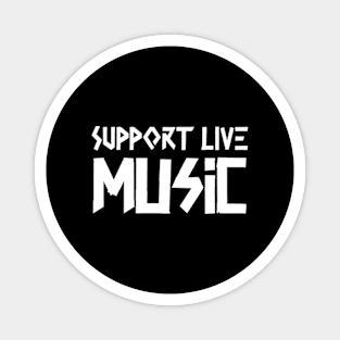 Support live music Magnet